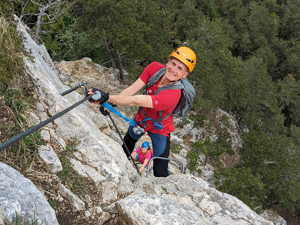 Klettersteig Advanced-Kurs